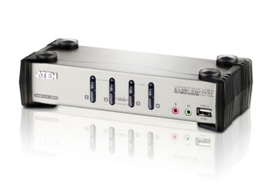 Aten 4 Port USB KVM Switch with OSD USB 2 0 Hub Ca-preview.jpg